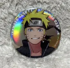 NARUTO ベースヤードトーキョー うずまきナルト オーロラ ビッグ 缶バッジ