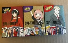 マクドナルド　UNO スパイファミリー3種セット