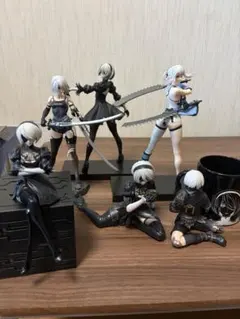 NieR:Automata フィギュア 6体・ブラックボックス・マグカップセット NieR:Automata フィギュア 6体・ブラックボックス・マグカップセット