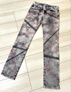CSONLINE LLC Plaid Whiskered Flare Jeans CSONLINE LLC Plaid 