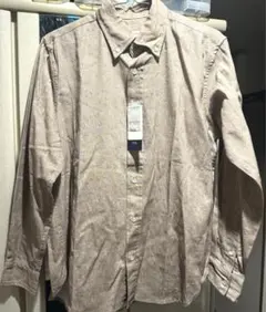 ベイクルーズB.C STOCK フラワーパターン 長袖シャツ Mサイズ