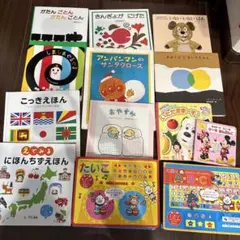 0-1歳児、モンテッソーリ絵本、カードまとめ売り17点 - メルカリ