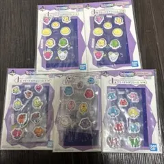 一番くじ　たまごっち　I賞ブリード＆デコシール　５枚セット