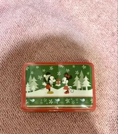 Disney ミッキー＆ミニー クリスマス 空き缶