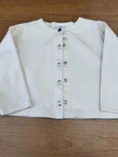 プチバトー　コットンカーディガン　4a 104センチ