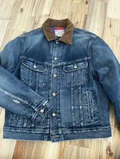 80s Polo Ralph Lauren デニムジャケット コーデュロイ襟 - メルカリ