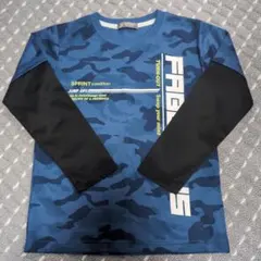 CLOSSHI SPORTS 長袖カットソー カモフラ柄