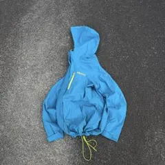 00s Marmot 短丈 shell jacket y2k teck 水色