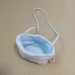 【非売品】水色ファーポシェット