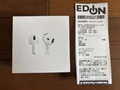 新品未開封】アップル MXP63J/A AirPods 4 ワイヤレスイヤホン - メルカリ