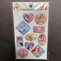 メルカリ最安！ディズニー【ウォーターシール　プリンセス】