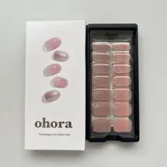 オホーラ　ジェルネイル　シール　shy rose