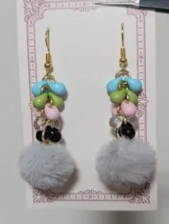 ハンドメイド ピアス