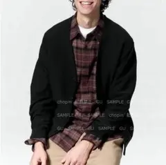 【新品未使用タグ付】 フランネルシャツ(チェックC)　ユニセックス　GU