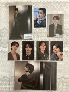 BTS JIMIN ジミン 公式特典トレカ 限定ポストカード　８枚　まとめ売り