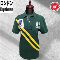✅Ralph Lauren Rugby 刺繍 ワッペン ポロシャツ チーフキーフ
