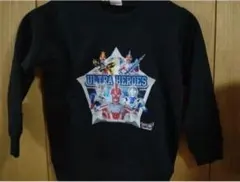 新品 ウルトラヒーローズ トレーナー 黒のサムネイル
