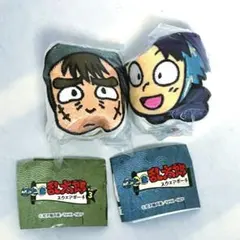 忍たま乱太郎　スクエアポーチ 中在家長次・摂津きり丸 2点セット