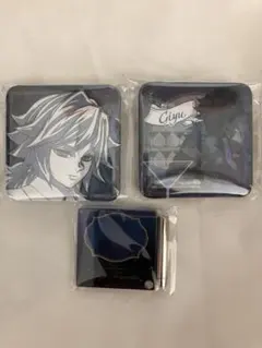 鬼滅の刃　冨岡義勇　モクテル　ロト　グリッター缶バッジ