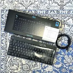 Logicool G PRO ゲーミングキーボード(赤軸) / 付属品全てありのサムネイル