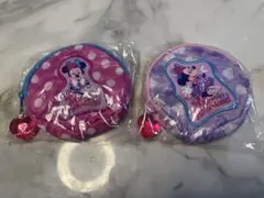 ミニーのファンダーランド　ミニパル カプセルトイ　ミニポーチ　紫 ピンク