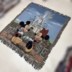 ディズニー　シンデレラ城　マルチカバー　ソファカバー　ラグ　155x130のサムネイル