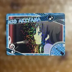 けいおん！ 秋山澪 ホログラムカード