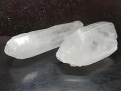 ヒマラヤ水晶原石2個セット天然石