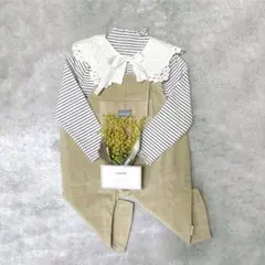 r.moch ベビー サロペット オーバーオール 90 コーデュロイ 男女兼用