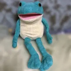 AMUSE おとぼけケロピョン ふんわり2 カエル ぬいぐるみ　濃いめケロティーのサムネイル