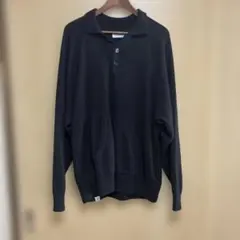 NEUTRALWORKS ロングスリーブポロニット S 黒ブラックノースフェイス THE NORTH FACE - NEUTRALWORKS ロングスリーブポロニット S 黒