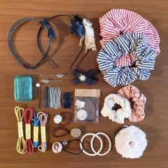 ヘアアクセサリー カチューシャ セット まとめ売り 地雷系 ロリィタ＊.