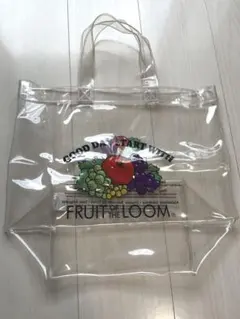 FRUIT OF THE LOOM クリアバック　透明バック　トートバックのサムネイル