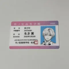 デザート 7月号 付録スペシャルIDカード 惚れたはれたパンダ 生方翼