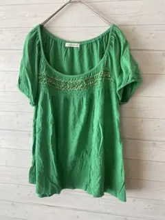 a.v.v standard グリーン Tシャツ　38サイズ