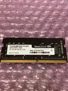 TEAMGROUP TED44GM2400C16-SBK