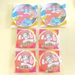 呪術廻戦　虎杖悠仁　缶バッジ&コースターセット