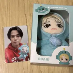 Funny treasure DDAHI アサヒ ぬいぐるみ トレカ