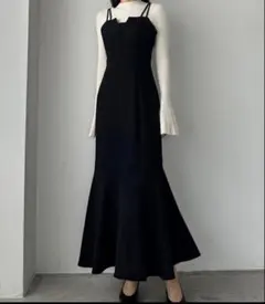 ✴︎お値下げ✴︎Louere デザインキャミワンピース　マーメイド