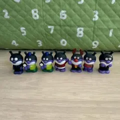 ばいきんまん 指人形 フィギュア 7体セット