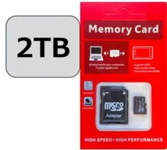 microSDカード 2TBマイクロSDカードアダプター付き