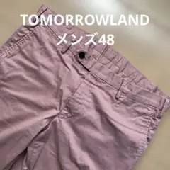 TOMORROWLANDメンズパンツ 48サイズ　ピンク系のサムネイル