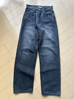 R.H. Vintage オーガニックコットンストレートデニム ブラックデニム