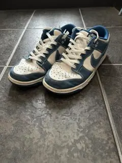 Nike Dunk Low ホワイト/ブルー スニーカー