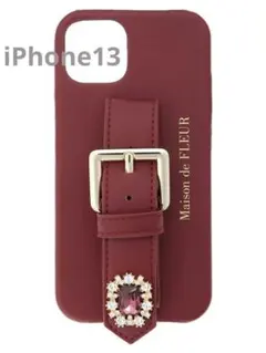メゾンドフルール　ビジュー　ベルト　iPhone13ケースのサムネイル