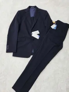 未使用級✨洋服の青山　PERSON'S PT-9 セットアップスーツ　洗えるのサムネイル