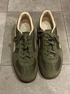 PUMA パレルモ　ビリーズ　オリーブカラー