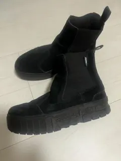 PUMA MAYZE 厚底チェルシーブーツ サイドゴア