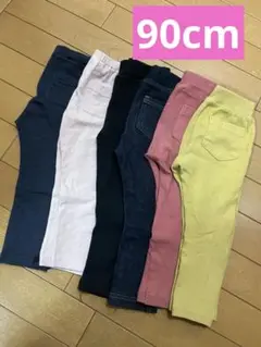 西松屋　ストレッチパンツ　上着　90cm ベビー服　子供服　まとめ売り　女の子