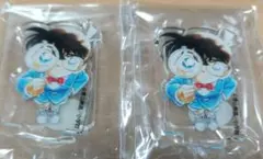 ◆NEW◆名探偵コナン鳥取青山剛昌ふるさと館コナン百貨店アクスタ江戸川コナン２個